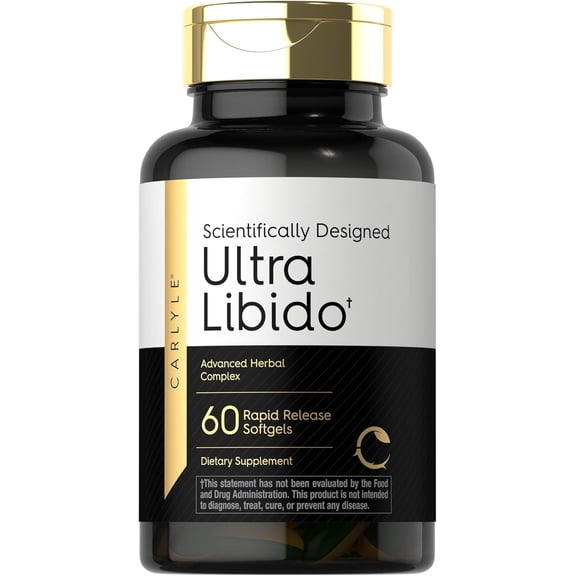 Ultra Libido | 60 Softgels | Extreme Male Formula | by Carlyle