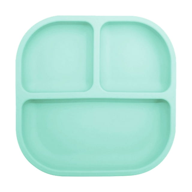 SHAGUOZHOU Silicone Divided Plate Tray For Dining Table Kitchen Living Room Multipurpose Serving Dish Food Container Dining Table Runner Set for 8 Christmas Place Mats Indoor Dining 36 round Table Mat
