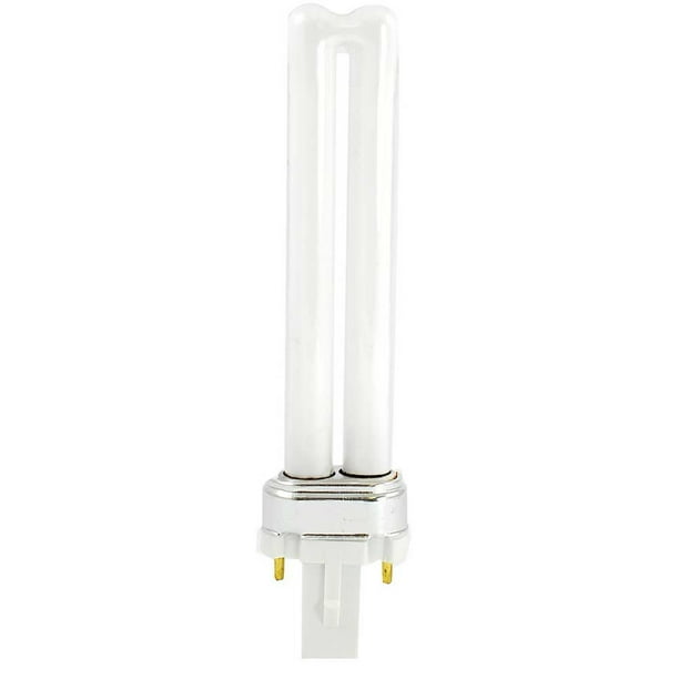 GE 9W T4 G23 2Pin Compact Fluorescent Light Bulb