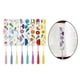 thumbnail image 1 of 8 Marcadores Acrílicos BLESIY Florales Transparentes, 1 of 8
