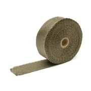 Titanium Exhaust Header Pipe Heat Wrap 2 x 50' Roll 2500°F DEI 010127