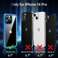 thumbnail image 2 of Funda Meifigno para iPhone 14 Pro 6.1" con Marco de Aluminio a Prueba de Golpes, 2 of 6