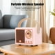 thumbnail image 3 of Altavoz Bluetooth Portátil, Altavoz Bluetooth Inalámbrico Tiempo De Reproducción Largo Carga USB Plástico Compacto Único Con Tarjeta Radio Para Exteriores, 3 of 7
