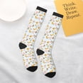 thumbnail image 5 of Balery Squirrel In The Forest Printed Novelty Socks Men's Women's Crew Socks Sports Socks Knee High Socks Cotton Socks Quirky and Cool Socks, 5 of 9