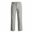 thumbnail image 7 of Women's Daily Elastic Waist Straight Leg Pants with Pockets Solid Color Loose Trousers, 7 of 7