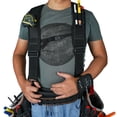 thumbnail image 4 of MELOTOUGH Tool Belt Suspenders Contruction Bag Suspenders Heavy Duty Padded Work belt Suspenders for Carpenter, 4 of 4