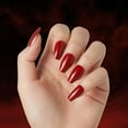 thumbnail image 4 of KISS Gel Fantasy Sculpted Halloween Press-On Nails, Solid Red, Medium, Coffin, 31 Ct., 4 of 7