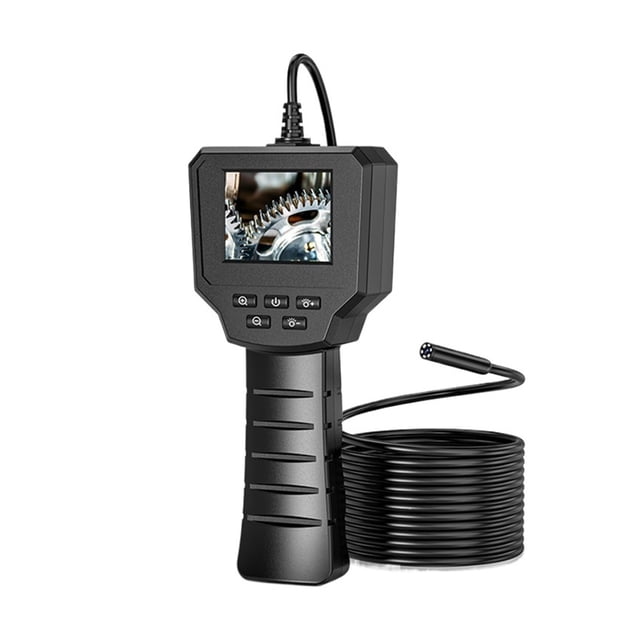 2.4 Inch IPS Screen Industrial Endoscope Camera Pipe Inspection Borescope for Checking Car Sewer ,Easily Maneuver