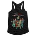 thumbnail image 1 of Real Ghostbusters Whole Crew Junior Women's Racerback Tank Top, 1 of 2