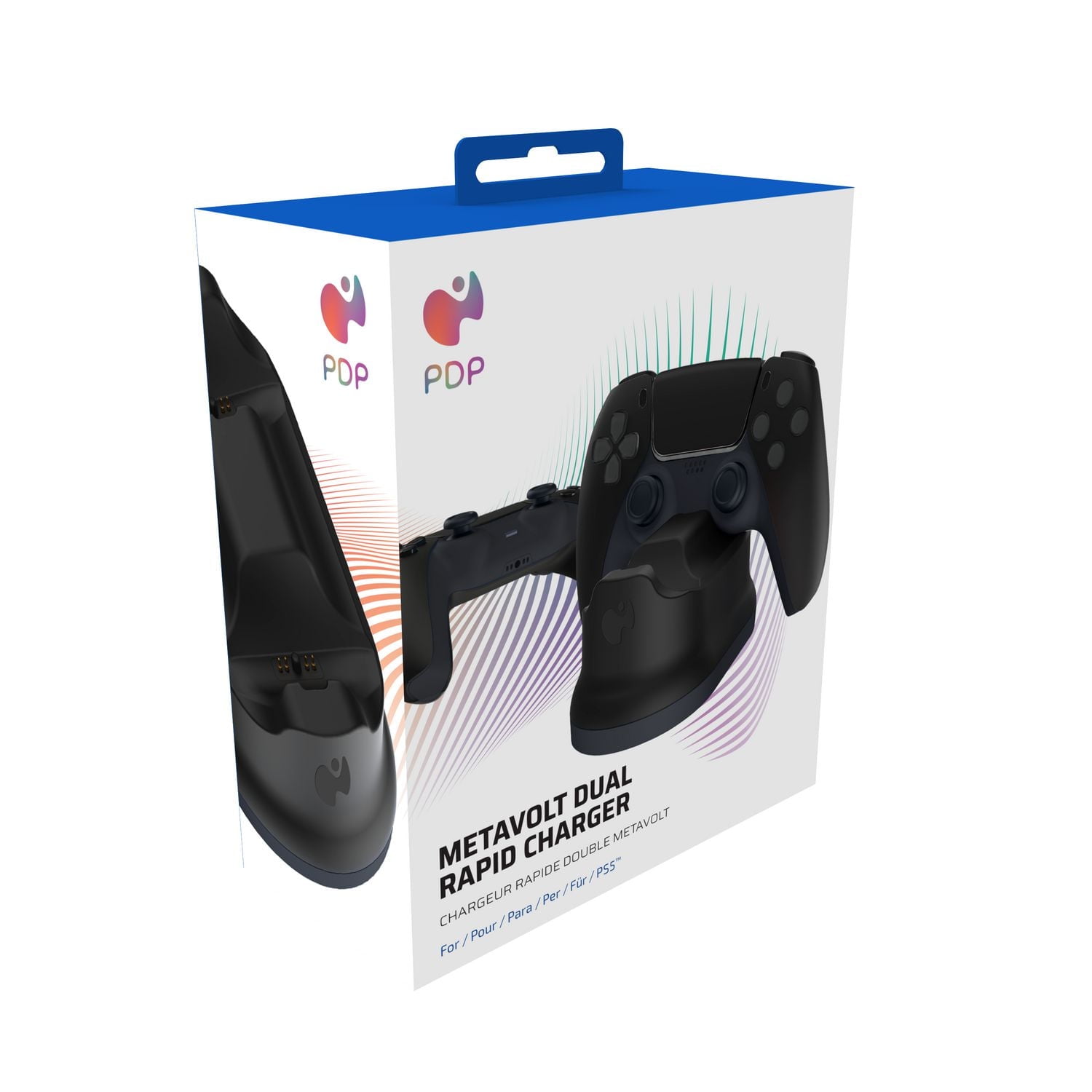 METAVOLT Dual Rapid Charger: Void Black For PS5 PlayStation 5