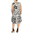 thumbnail image 2 of Lauren Ralph Lauren Womens Plus Paisley-Print Sleeveless Casual Dress, 2 of 2