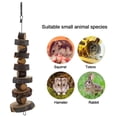 thumbnail image 2 of Pet Playground With Health Promotion, Easy Installation For Natural Wooden Ladder And Multifunctional Pet Toys, 10 Piece Set Suitable For Rabbits Guinea Pigs Chinchillas Hamsters Gerbils Rats Birds, 2 of 6