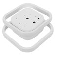 thumbnail image 2 of Luces techo nórdica para vestíbulo casa 2 anillos AC110-220V regulable, 2 of 9