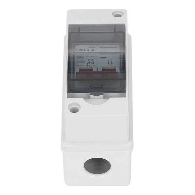Solar PV Disconnect Switch, Miniature Circuit Breaker Box with IP65 Waterproof Distribution Box Mini Circuit Breaker Combiner Box DC500V