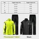 thumbnail image 5 of Impermeable Traje de lluvia para motocicleta para hombre, chaqueta de lluvia impermeable reflectante Abanopi Impermeable, 5 of 10