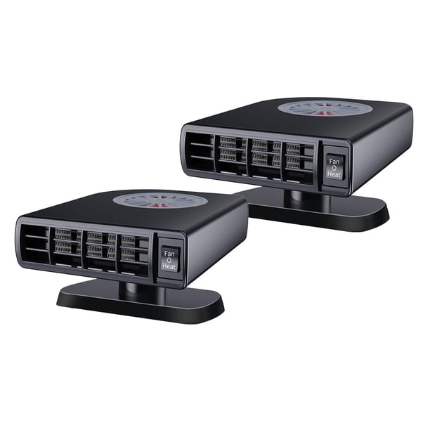 2xCalentador 2 Engranajes Giratorios Para Automóvil RV Vehículo 24V 180W