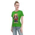 thumbnail image 4 of T-Shirt Basique à Manches Courtes pour Femmes Dragon Ball Fée Tortue, 4 of 6