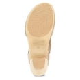 thumbnail image 4 of Sandalia Dansko Teagan de Cuero con Punta Abierta y Tacón de 8.5 cm Blanca, 4 of 8