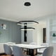 thumbnail image 4 of Lámpara DECO Tipo Candil Colgante Led Negra Luxica Lighting 6166 B, 4 of 10