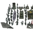 thumbnail image 4 of kusrkot 97pcs WWII Armée Playset - 60 Pièces 5cm Soldats Figures (en 2 Couleurs), 1 Réservoir,, 4 of 9