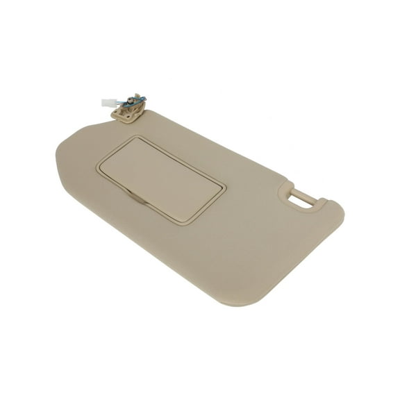 ECCPP Left Driver Side Sun Visor Assembly with Sunroof Beigh Fits For 2013-2018 For Nissan Pathfinder,2014-2017 For Infiniti QX60,2013 For Infiniti JX35(96401-9PB0A)