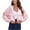 Pink, variant on Lilgiuy Women's Autumn Winter Hooded Corduroy Jacket Loose Drop Shoulder Long Sleeve Short Jacket 2022 Fall Winter