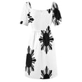 thumbnail image 7 of Philippines graphic Filipino Vintage Sun print Pinoy Pinay Dress Cocktail of dresses Casual dresses, 7 of 7