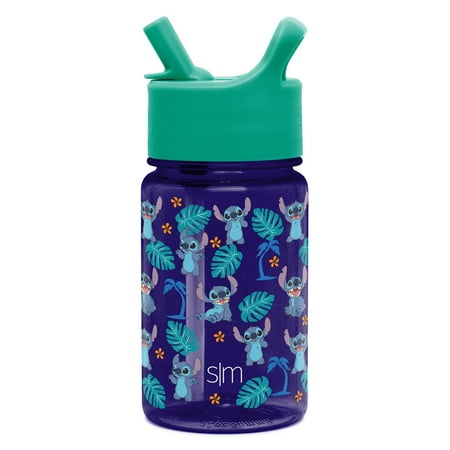 Simple Modern Disney 12 fl oz Tritan Summit Water Bottle with Straw Lid | Stitch