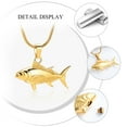thumbnail image 3 of Fish Urn Necklace for Ashes for Men Women Memorial Jewelry Keepsake Necklace for Human/Pet Ashes, 3 of 7