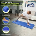 thumbnail image 4 of ProsourceFit Extra Thick Yoga and Pilates Mat 1/2-inch or 1-inch Thick for Fitness, 4 of 6