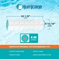 thumbnail image 3 of Hurricane 3 Pack HF8418-01 Advanced Pool and Spa Filter Cartridge Replacement, 3 of 9