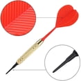 thumbnail image 3 of 12 Pcs 18g Plastic Soft Tip Darts Set 100 Black 2BA Replacement Tips Electronic Dartboard, 3 of 8