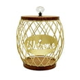 thumbnail image 1 of Wooden Lid Coffee Pod Storage Container Organizer for Countertop Home Kitchen, 1 of 7