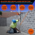 thumbnail image 2 of Detector láser Johnson Level & Tool 40-6705 para Red Beam, 2 of 2