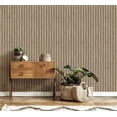 thumbnail image 3 of Fine Decor Manolo Light Brown Wooden Slat Wallpaper, 3 of 5