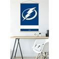 thumbnail image 5 of NHL Tampa Bay Lightning - Logo 21 Wall Poster with Magnetic Frame, 22.375" x 34", 5 of 5
