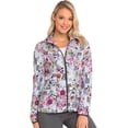 thumbnail image 6 of HeartSoul Prints Women's Warm Up Scrubs Jacket Zip Front HS301, 6 of 7