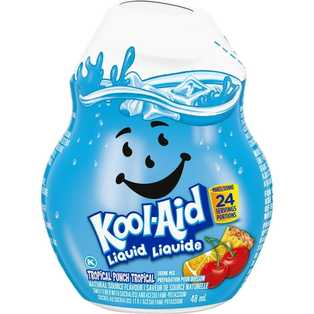 Préparation pour boisson Kool-Aid Liquide Punch tropical 48mL