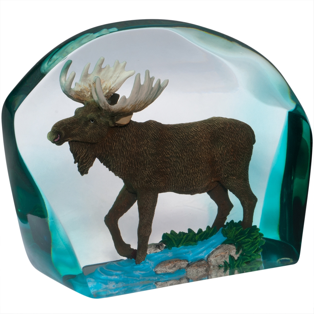 Moose Encased In Resin Figurine Walmart Canada