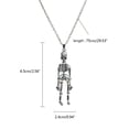 thumbnail image 5 of Amistad imán esqueleto cráneo collares BFF joyería Halloween collar magnético para Bestie hermana pareja magnética Sincero  Hogar, 5 of 5