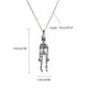 thumbnail image 5 of Collares magnéticos de calavera y esqueleto de la amistad, joyería BFF, collar magnético de Halloween para pareja de hermanas Bestie magnético brillar  Electrónica, 5 of 5