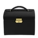 thumbnail image 2 of Organizador de Almacenamiento de Joyas Sincero Tres Capas PU Negro, 2 of 8