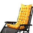 thumbnail image 2 of Cheers Solid Color Garden Rocking Deck Chair Cushion Outdoor Pool Thick Sun Seat Pad, 2 of 2
