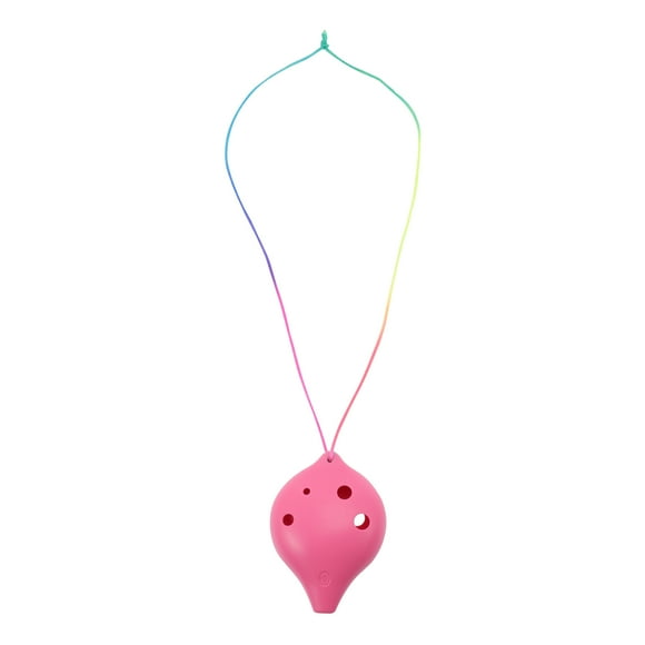 Ocarina de plástico para principiantes, instrumento musical para principiantes, ocarina de 6 agujeros