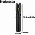 thumbnail image 5 of Blazara Lighter, Luxblaze Electric Lighter, Lux Blaze Lighters Electric, Windproof Rechargeable Plasma Lighterz, Outdoor Straight Flame for Camping Portable, Lightsaber Lighters Torch, 5 of 9