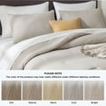 thumbnail image 5 of U by Bedsure 3 Pieces Queen Comforter Bedding Set, Beige Bed Comforter Set for All Seasons, 1 Lightweight Prewashed Comforter and 2 Pillowcases, 5 of 9