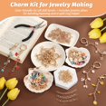 thumbnail image 4 of Kit para hacer llaveros Selizo, 500 unidades, amuletos para manualidades, 4 of 7