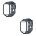thumbnail image 4 of Maytalsory Silicone Wristband Strap For 2 3 Runner 2 3 Spark 3 GPS Watch grey 2Set, 4 of 6