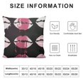 thumbnail image 5 of SHANXI Throw Pillow Covers Home Decor Pink Women Makeup Pillow Cases Decorative 18x18in, 5 of 5