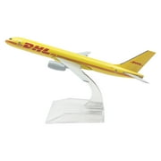 16cm DHL B757 Cast Planes Airplane Model Simulation Aircraft Model Aviation Model Aircraft Kits for Collection and Gift